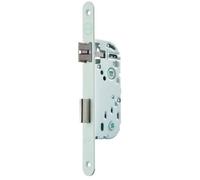 Serrure à encastrer à condamnation - YALE - Y73R-A40/B/SC - Axe 40 mm, coffre 135 mm - Certifié NF Niveau 2 - Blanc, Gâche incluse