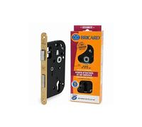 Serrure à encastrer monopoint 2608 Cylindre Européen Axe 50mm Têtière Inox Porte d'entrée