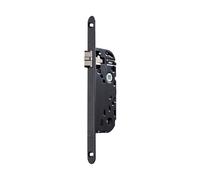 Serrure à encastrer NF VACHETTE bec de cane, axe 40 mm , réversible, noir