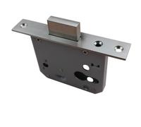 Serrure a Encastrer,Serrure Porte Interieure 55mm BackSet Haute Sécurité Mortiise Serrure Corps Boulon en acier inoxydable Extérieur Porte Lockset pour les raccords de sortie secours