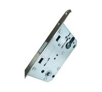 Serrure à Encastrer,Serrure Porte Interieure Pêne Dormant Magnétique HOME 85x50mm Pour Porte En Bois Ou Acier