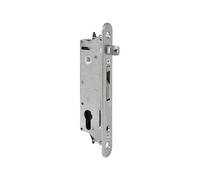 Serrure à encastrer Sixtylock tout inox coffre de 57 axe à 40 carré 8 mm pour profil de 60 mm