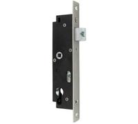 Serrure à encastrer type GK , têtière inox, axe 50 carré de 7