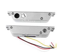 Serrure à Gâche électrique Serrure à Mortaise électronique Serrure à Pêne Dormant, 12V à 24V Serrure de Porte électronique en Alliage D'aluminium pour Système de Contrôle D'accès