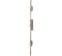 Iseo Serrure 3 points à larder Electa Inox – pêne réversible, têtière U, Axe 35, 1860x24x6