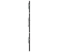 Serrure à larder 3 points METALUX - pêne basculant 1/2 tour U7/36 mm - Sans gâche - F1U7360200