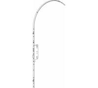 Crémone à larder EUROPA axe 50 mm 3 galets têtière 18 mm Longueur 2500 mm FERCO 6-33168-04-0-1