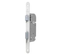 SERRURE A LARDER 719 COFFRE 130MM CLE L BLANC REVERSIBLE SANS GACHE AXE 40