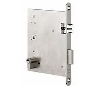 Serrure à larder à cylindre - accessible PMR - axe 120 mm MÉTALUX