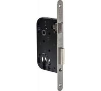 Serrure à larder à cylindre - axe 50 mm - têtière inox - Multibat JPM