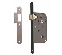 Serrure à larder - bec de cane seul - têtière noire - D - Multibat 250 JPM