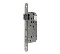 Serrure à larder D453 à condamnation axe 50 mm bout rond inox sans gâche VACHETTE 22693000