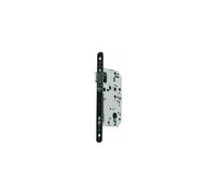 Serrure à larder D457 urgence axe 50mm T20 bout rond finition noir - - 14497000