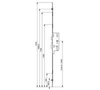 Ferco Serrure multipoints Fercomatic - aspect zingué