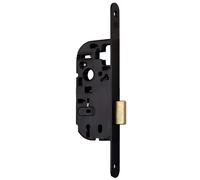 Serrure à larder MULTIBAT à pêne dormant axe 40 mm finition noir reversible JPM 000200-02-0B