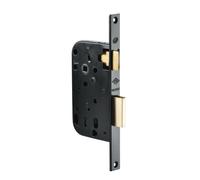 Serrure à larder MULTIBAT à pêne dormant et demi tour axe 50 mm T/NO bout carré réversible JPM 240000-01-1B