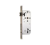 Serrure à mortaiser à pêne dormant, Boîtier de serrure à profil Mortice Sashlock 8550 avec gâche for portes en bois de 35 à 50 mm, multicolore(Ab-85mm)