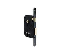JPM Serrure à mortaiser coffre de sûreté 210000-77-1B axe 50 mm carré 8 mm noir