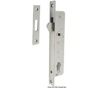 Serrure à mortaiser en acier inoxydable pour portes coulissantes, 1 pièce