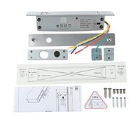 Serrure à pêne électrique, serrure de porte électrique DC12V, pêne dormant électrique, prise de boulon de chute, serrures de porte étroites avec temporisation, affichage LED 5 (Déverrouillage hors