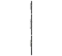 Serrure 3 points TF3 à relevage 45mm STREMLER Axe 30 U24x6mm inox - pêne 1/2 tour perroquet - 6570.45.C