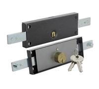 Serrure à tringles pour porte de garage et rideau métallique ISEO CITY