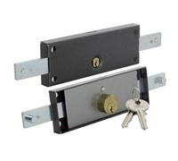 Serrure à tringles pour porte de garage et rideau métallique ISEO CITY