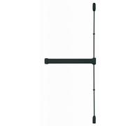Serrure anti-panique coupe feu Fluid noir 3 points haut/bas/latéral JPM - 900 mm - FL3090-02-0A
