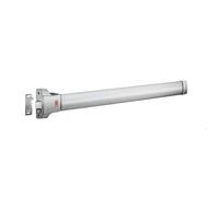 Serrure antipanique 1 point - recoupable - gris alu - Pushbar 90+ - 838mm JPM