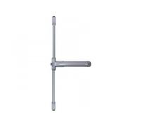 Serrure anti-panique Push Idea, 3 points haut et bas - Gris - 942308477TA