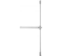 Serrure anti-panique S-Push pour porte d'entrée, 2/3 pts haut et bas, réversible, gris - THIRARD