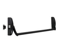 Serrure anti-panique universelle barre 1 point - Noire - Tesa