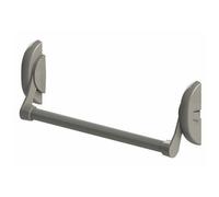 Serrure antipanique 1 point - cross-bar - coupe-feu - noir - CP 100 DOM