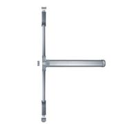 Serrure antipanique push bar - 3 points - réversible - Blanc 9016 FAPIM