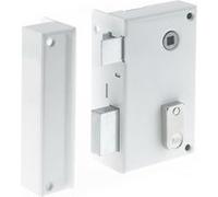 Yale YAV37G - Serrure en applique verticale à fouillot, 2 Clés, Version gauche - pour Grille et Portail