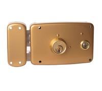 Serrure applique horizontale a fouillot 9mm tirant Gauche UCEM 4125SF