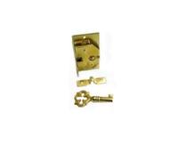 Serrure auberonnière à coffret - Axe : 13 mm - Hauteur : 20 mm - Epaisseur : 7 mm - Largeur : 50 mm - ITAR