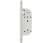 Serrure Axe 50 NF métalux, clé l gauche aspect inox M/Variures 5 sans gache réversible - EURO-ELZETT - G840E2D7K4L ROZ
