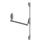 Serrure barre Anti Panique Cross Bar 2 Points lateraux DOM Metalux Couleur - Gris, Dimension - 1150 mm