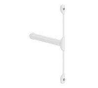 Serrure barre Anti Panique Touch Bar 2 Points lateraux DOM Metalux Couleur - Blanc