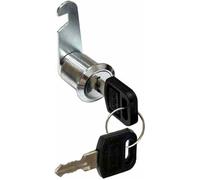 Serrure Batteuse Cylindre, Verrou de Porte pour Armoire, Serrure Batteuse a Came Barillet pour Boite aux Lettres Tiroir, 30mm