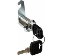 Serrure Batteuse Cylindre, Verrou de Porte pour Armoire, Serrure Batteuse a Came Barillet pour Boite aux Lettres Tiroir, 30mm