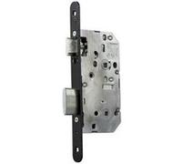 Serrure bec de cane à larder à condamnation D453 VACHETTE - axe 50 mm - fouillot 7 mm - Droite - Sans gâche - 22692000 Noir G