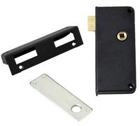 JPM Serrure en applique verticale BDC 456 extra-plate bec de cane gauche