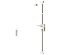 Bricard 74152 Serrure Verticale A2P* Multipoints 3 points, Blanc, Sens Gauche