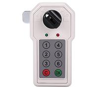 Serrure Codée Combinaison de Code à 6 Chiffres Verrouillage du mot de Passe Verrouillage du Code de Sécurité du Classeur Électronique (avec une clé, pas de pile)