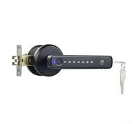 Serrure Connectée Matter Empreinte Digitale | Matter, Thread, Home, Google Home, pour alexa, déverrouillage rapide, sécurité renforcée