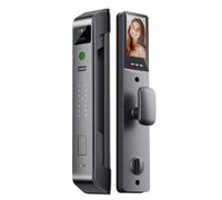 Serrure connectée Serrure intelligente reconnaissance faciale serrure visiophone serrure avec interphone intelligent porte d'entrée