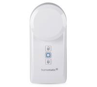 Serrure connectée - Verrou électronique - Ouverture sans clé - Sans perçage - Blanc - Pour porte d'entrée