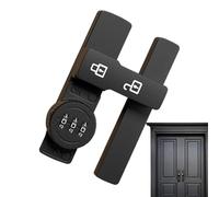 Serrure Coulissante pour Porte de Grange - Verrou Mécanique à 3 Chiffres Sans Clé | Serrure Sans Clé pour Porte d'Entrée | pour Placard, Bibliothèque, Portail, Abri, Fenêtre, Cuisine, Chambre, Garage